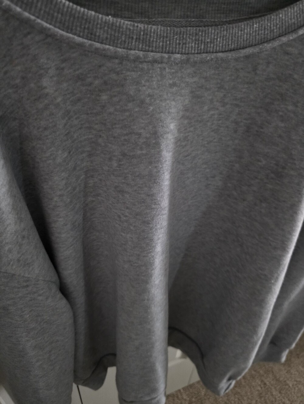 Gray Lightweight Sweatshirt, Measurements Are Provided. - Picture 5 of 9